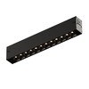 Миниатюра фото трековый светодиодный светильник denkirs simple grill dk8101-bk | 220svet.ru