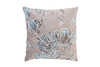 Миниатюра фото подушка с пайетками бежевый 45*45см garda decor 70sw-32906 | 220svet.ru