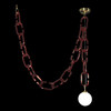 Миниатюра фото подвесной светильник loft it chain 10128c red | 220svet.ru