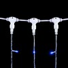 Миниатюра фото гирлянда занавес 1 x 9 м синий 220в, 900 led, провод прозрачный пвх, ip54 ltc pcl901-10-2b | 220svet.ru
