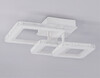 Миниатюра фото потолочная светодиодная люстра с пультом ду ambrella light acrylica fa8877 | 220svet.ru