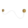 Миниатюра фото настенный светильник loft it thread 10388w brass | 220svet.ru