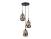 Миниатюра фото подвесной светильник ambrella light traditional loft tr8522/3 bk/sb  | 220svet.ru
