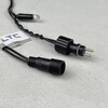 Миниатюра фото гирлянда нить с колпачком 10м желтая 24в, 100 led, провод черный пвх, ip65 ltc pst100cap-11-1y | 220svet.ru