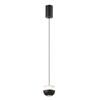 Миниатюра фото подвесной светодиодный светильник crystal lux astra sp led black | 220svet.ru