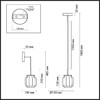 Миниатюра фото подвесной светодиодный светильник odeon light jam 5409/5l черный | 220svet.ru