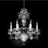 Миниатюра фото подсвеная люстра illuminati md10357-7a silver | 220svet.ru
