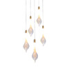 Миниатюра фото подвесной светильник delight collection p98066-5 antique brass | 220svet.ru