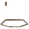 Миниатюра фото подвесной светильник loft it titanium 10243xl gold | 220svet.ru