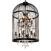 Миниатюра фото подвесная люстра loft it vintage birdcage loft1891/12 | 220svet.ru