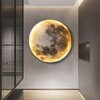 Миниатюра фото настенный светодиодный светильник imperium loft луна 208940-23 | 220svet.ru