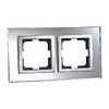Миниатюра фото рамка 2-постовая mono electric style glass зеркало 107-700000-161 | 220svet.ru