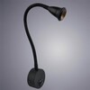 Миниатюра фото бра arte lamp a7603ap-1bk | 220svet.ru