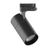 Миниатюра фото трековый светодиодный светильник ideal lux quick 15w cri80 30 3000k bk on-off | 220svet.ru