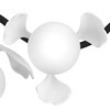 Миниатюра фото подвесная люстра lightstar ceramo bw 799087 | 220svet.ru