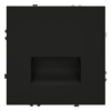 Миниатюра фото подсветка светодиодная встраиваемая voltum s70 voltum s70 vls070608 (черный матовый) | 220svet.ru