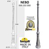 Миниатюра фото парковый фонарь fumagalli nebo ofir/simon 2l  u33.202.r20.byh27 | 220svet.ru