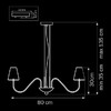 Миниатюра фото подвесная люстра lightstar diafano 758084 | 220svet.ru