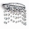 Миниатюра фото настенный светильник ideal lux neve ap3 cromo | 220svet.ru
