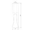Миниатюра фото потолочный светодиодный светильник elektrostandard apex 25113/led a068287 | 220svet.ru