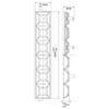 Миниатюра фото антибликовая рамка белая deko-light 930388 | 220svet.ru