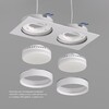 Миниатюра фото встраиваемый светильник denkirs flat dk2092-wh | 220svet.ru