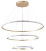 Миниатюра фото подвесная светодиодная люстра zortes ringolight zrs.33325.75c | 220svet.ru
