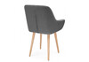 Миниатюра фото стул деревянный woodville флюид темно-серый (zd 995) / светлое дерево 642959 | 220svet.ru