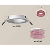Миниатюра фото комплект встраиваемого светильника ambrella light techno spot xc7621022 swh/pi белый песок/розовый (c7621, n7193) | 220svet.ru