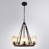Миниатюра фото подвесная люстра arte lamp dalim a7014sp-5bk | 220svet.ru