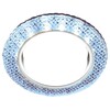 Миниатюра фото встраиваемый светодиодный светильник ambrella light gx53 led g296 cl/cld | 220svet.ru