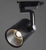 Миниатюра фото трековый однофазный светодиодный светильник arte lamp traccia a2330pl-1bk | 220svet.ru