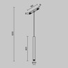 Миниатюра фото трековый магнитный светодиодный светильник maytoni focus led exility tr226-4-5wtw-m-dd2-w | 220svet.ru