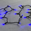 Миниатюра фото гирлянда нить с колпачком 10м синяя 24в, 100 led, провод черный пвх, ip65 ltc pst100cap-11-1b | 220svet.ru