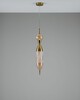 Миниатюра фото подвесной светодиодный светильник moderli candle v10915-pl | 220svet.ru