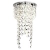 Миниатюра фото встраиваемый светильник ambrella light crystal k2071 ch/cl | 220svet.ru