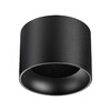 Миниатюра фото накладной светильник novotech gemini 371010 черный | 220svet.ru