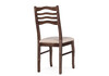 Миниатюра фото стул деревянный woodville амадиу бежевый / орех 528927 | 220svet.ru