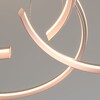 Миниатюра фото подвесной светодиодный светильник с пультом управления eurosvet gap 90180/3 сатин-никель  | 220svet.ru