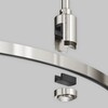 Миниатюра фото шинопровод магнитный круглый накладной/подвесной maytoni busbar trunkings flarity trx154-r-d650-pt | 220svet.ru