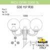 Миниатюра фото садово-парковый фонарь fumagalli ricu ofir/g300 3l g30.157.r30.aze27 | 220svet.ru