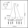 Миниатюра фото люстра lumion 4515/6 | 220svet.ru