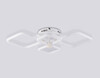 Миниатюра фото потолочная светодиодная люстра с пультом ду ambrella light acrylica fa3822 | 220svet.ru