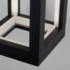 Миниатюра фото уличный настенный светодиодный светильник elektrostandard frame 1527 techno led черный a051855 | 220svet.ru