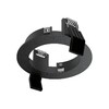 Миниатюра фото основание для светильника ideal lux dynamic frame round bk | 220svet.ru