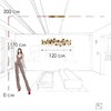 Миниатюра фото подвесной светильник loft it escama 10396/1200r | 220svet.ru