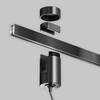 Миниатюра фото трековый магнитный светодиодный светильник maytoni focus led flarity tr157-1-12w3k-b | 220svet.ru