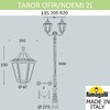 Миниатюра фото парковый фонарь fumagalli tabor ofir/noemi 2l  e35.205.r20.wyh27 | 220svet.ru