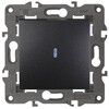 Миниатюра фото выключатель одноклавишный с подсветкой эра 10ax 250v 14-1102-05 б0034219 | 220svet.ru