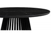 Миниатюра фото керамический стол woodville нэнси 90х90х75 черный мрамор shakespeare black 612877 | 220svet.ru